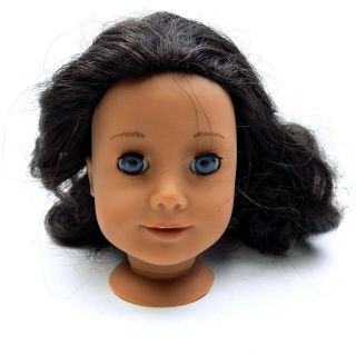 American Girl Doll Parts Head Arms Legs Tan Skin Blue Eyes 3