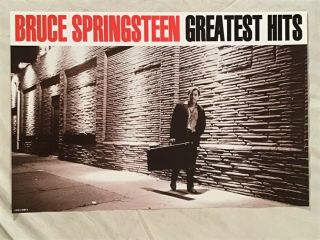 Bruce Springsteen 1995 Promo Poster Greatest Hits