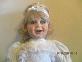 Signed Fayzah Spanos Bub Lee Doll Dated 1991