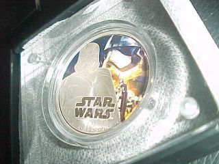2016 Canada Star Wars Commemorative Silver Coin: Capt.  Phasma - - Colorized - - Low