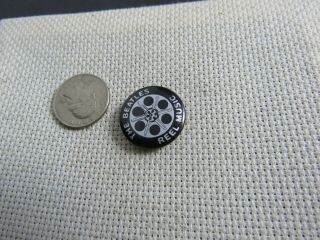 , / The Beatles Reel To Reel Pin - Back Button Promo