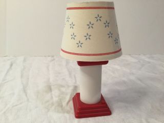 American Girl Molly Doll Retired Lamp Light With Star Shade Bed Time Accessories