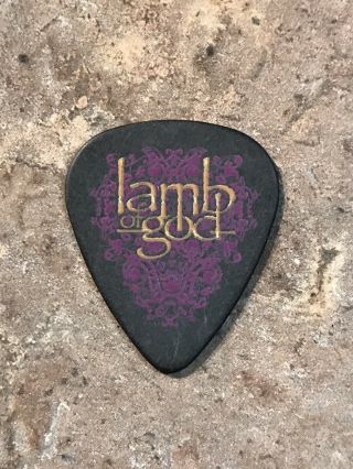 Lamb Of God “willie Adler” 2006 Sacrament Tour Guitar Pick
