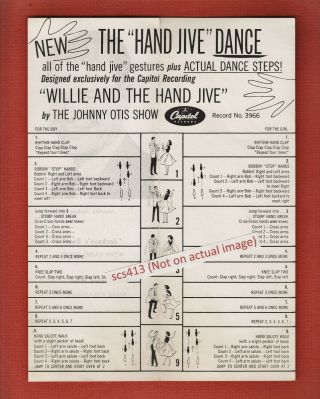 Rare 1958 Johnny Otis Show Willie And The Hand Jive Wtvn Radio Columbus Ohio
