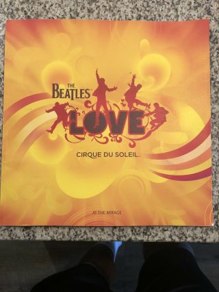 The Beatles Love Cirque Du Soleil Souvenir Program Book 1st Ed Las Vegas Mirage