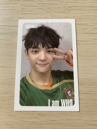 Stray Kids Woojin I Am Who Official Photocard (white Border) Usa Seller