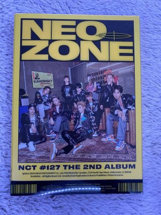 Nct 127 Neo Zone The 2nd Album N Version No Photocard