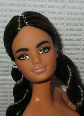 Gnc48 Nude Barbie Bmr1959 Raven Midge Diva Articulated Made To Move Doll 4 Ooak