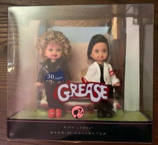 30th Anniversary Grease Barbie Kelly & Tommy Dolls