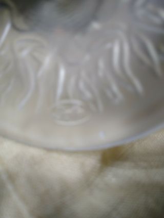 Fenton Frosted Clear Glass 10 