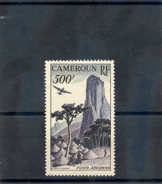 Cameroun Sc C30 (yt A41) F - Vf Nh 1947 500f $100