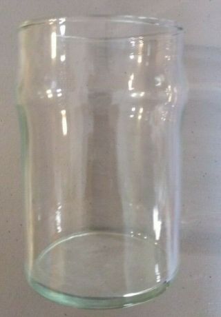 Vintage 2.  5 " X 4 " Clear Drinking Glass