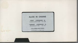 Alice In Chains Vhs Promo Electrontronic Press Kit Epk / Grind (version 2)