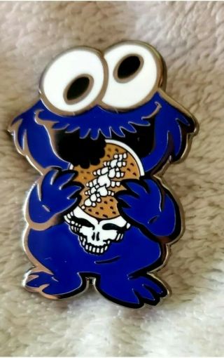 Grateful Dead Cookie Monster Pin