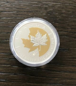 2013 Canada.  999 Fine Silver Coin 25th Anniversary Of The Sml