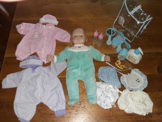 American Girl Doll " Bitty Baby " Complete W/ Clothes And Accessories