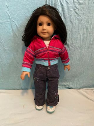 American Girl Just Like You Doll In Meet Outfit