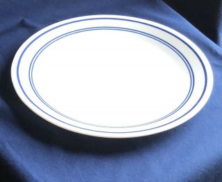 Corelle Livingware Classic Cafe Blue 10.  25 In Dinner Plate