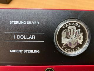 2007 Canada Special Edition Proof Silver Dollar - Celebration Of The Arts