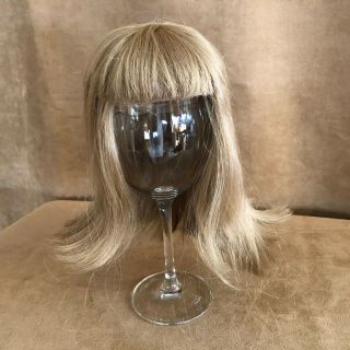 Authentic American Girl Doll Replacement Wig Long Blonde Bangs Hair Parts