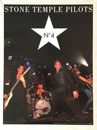 Stone Temple Pilots 1999 Promo Poster No 4 Stp