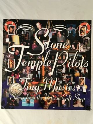 Stone Temple Pilots 1996 Promo Poster Songs From The Vatican Gift Shop Stp Tears