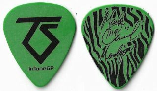 Twisted Sister Black/green Tour Guitar Pick