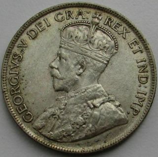 1917 - C Canada - Newfoundland Silver 50 Cents - Au,