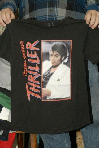 Michael Jackson Thriller T Shirt Official Merch Large Near,