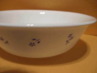 Corning PROVINCIAL Blue Flowers BOWL Cereal corelle microwavable 2