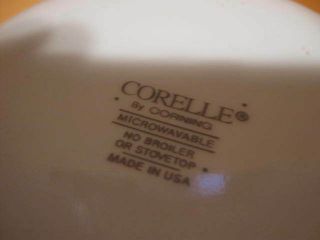 Corning PROVINCIAL Blue Flowers BOWL Cereal corelle microwavable 3