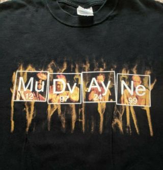 Mudvayne Xl Black Concert T - Shirt 