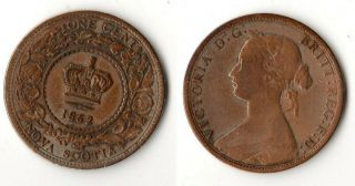 1862 Nova Scotia One Cent