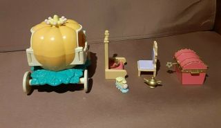 Epoch Sylvanian Families Calico Critters Misty Forest Pumpkin Carriage/ 3