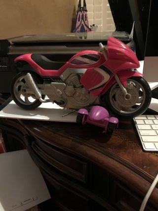 Barbie Doll Motorcycle,  Pink, 2