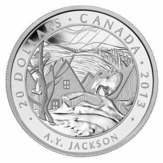 Group Of Seven: A.  Y.  Jackson - 2014 Canada $20 Fine Silver Coin