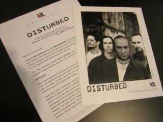 Disturbed - The Sickness - Press Release With Photo 2000 Near