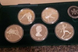1988 Canadian Calgary Olympics 10 Coin Set 2