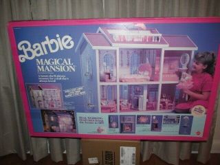 Mattel Barbie Magical Mansion Box Only