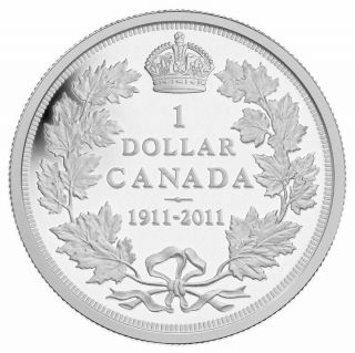 The 1911 Silver Dollar 100th Anniversary - 2011 Canada Proof Silver Dollar