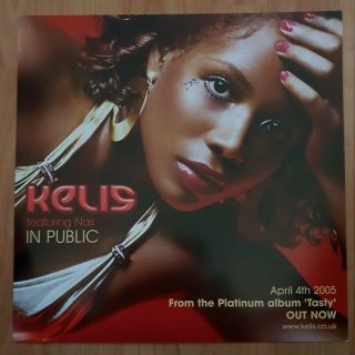 Kelis Featuring Nas In Public Promo Poster