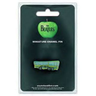 The Beatles Magical Mystery Tour Bus Official Metal Mini Lapel Pin Badge