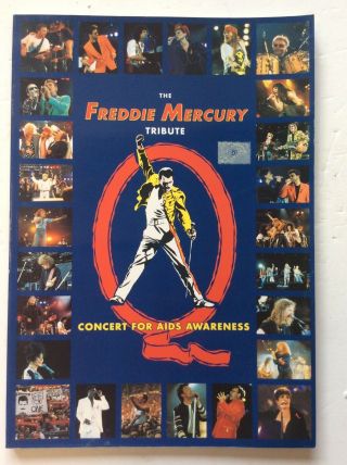 Freddie Mercury Tribute Concert Book