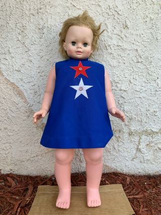 30 " Baby Two Year Old By Eugene Doll Company Playpal Companion