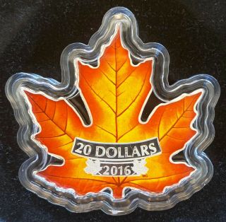 2016 Canada $20 Fine Silver Coin - Canada 