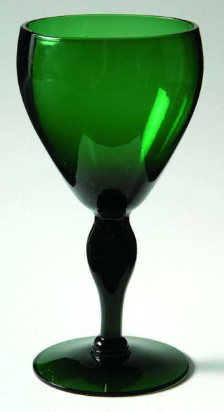 Judel Petal Stem Green Irish Coffee Wine Glass 7913259