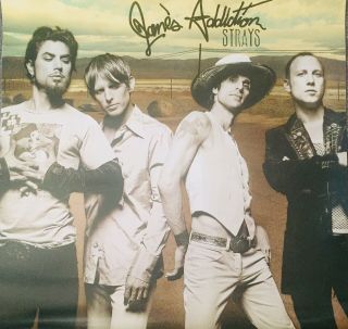 Sexy Janes Addiction 2003 Strays 24x24 Rock Poster - Dave Navarro Perry Farrell