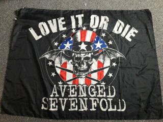 Avenged Sevenfold A7x - Love It Or Die - Official Textile Poster Flag