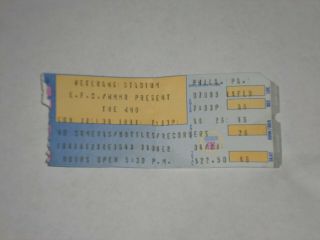The Who Concert Ticket Stub - 1989 - The Kids Are Alright Tour - Veterans Stadium - Pa