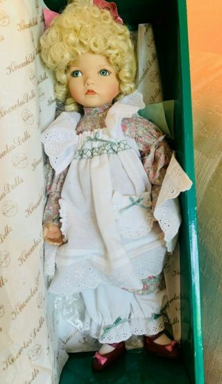 Mary,  Mary,  Quite Contrary Porcelain Doll By Dianna Effner for Edwin M.  Knowles 2